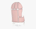 Restoration Hardware Mini Versailles Upholstered Sessel 3D-Modell
