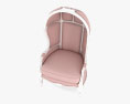 Restoration Hardware Mini Versailles Upholstered Armchair 3d model