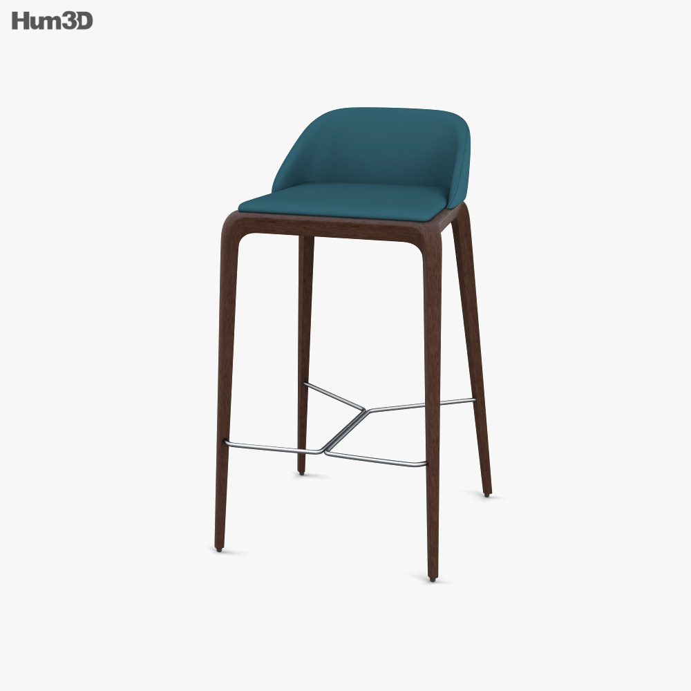 Roche Bobois Brio Bar stool 3D model