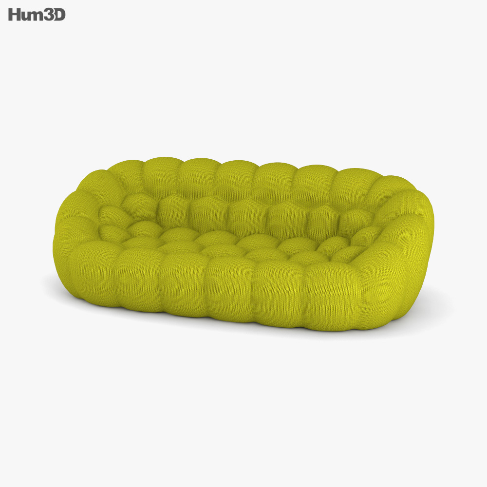 Roche Bobois Bubble sofá grande Modelo 3D