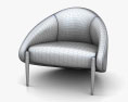 Roche Bobois Walrus 扶手椅 3D模型