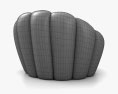Roche Bobois Bubble 肘掛け椅子 3Dモデル