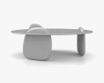Roche Bobois Shark кавовий столик 3D модель