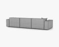 Rove Concepts Porter Sectional Sofa 3D-Modell