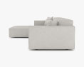 Rove Concepts Porter Sectional Sofa Modèle 3d