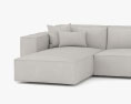 Rove Concepts Porter Sectional Sofa 3d model