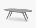 Rove Concepts Dolf Oval Table Basse Modèle 3d