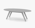 Rove Concepts Dolf Oval Coffee table 3d model
