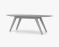 Rove Concepts Dolf Oval Coffee table 3d model