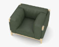 SCP Philippe Malouin Camp Armchair 3d model