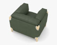 SCP Philippe Malouin Camp 肘掛け椅子 3Dモデル