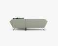 Saba Italia New York Corner sofa 3d model
