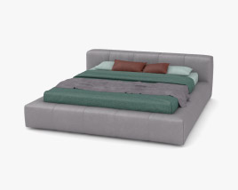 Saba Italia Pixel Bed 3D model
