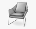 Saba Italia New York 肘掛け椅子 3Dモデル