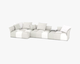 Saba Italia Pixel Sofa 3D model