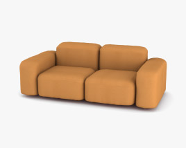 Sarah Ellison Muse Sofa Modèle 3D