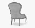 Savio Firmino 3025 扶手椅 3D模型