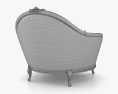 Savio Firmino 3213 肘掛け椅子 3Dモデル
