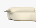 Secolo Tateyama White Sofa 3d model