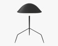 Serge Mouille Tripod lampada da tavolo Modello 3D