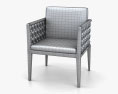 Skyline Design Heart Chaise de salle à manger Modèle 3d