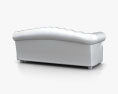 Oxford Трехместный диван 3D модель