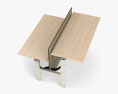 Steelcase Ology Bench Tavolo Modello 3D