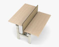 Steelcase Ology Bench Tisch 3D-Modell