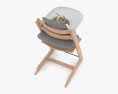 Stokke Tripp Trapp Высокий стул с подносом 3D модель