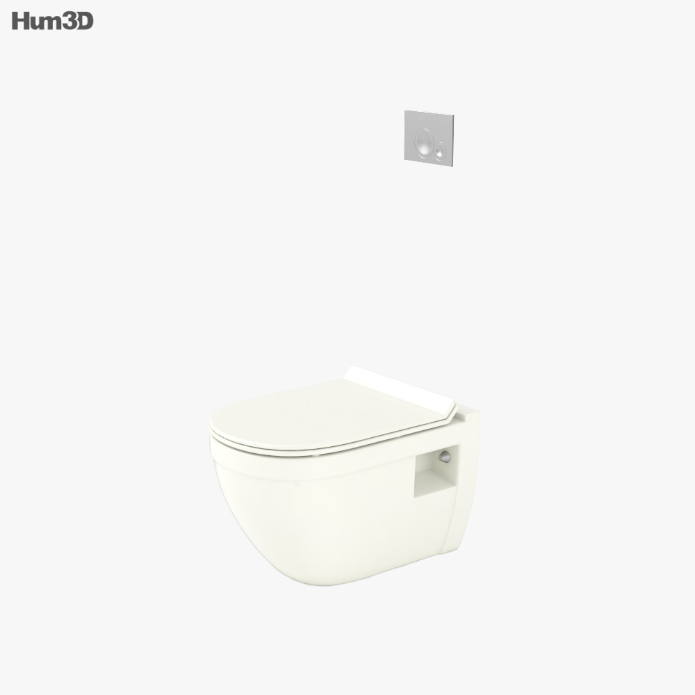 Swiss Madison SM WT450 Ivy Wall Hung Bowl toilet Modèle 3D