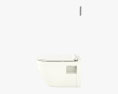 Swiss Madison SM WT450 Ivy Wall Hung Bowl toilet Modello 3D