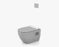Swiss Madison SM WT450 Ivy Wall Hung Bowl toilet Modello 3D