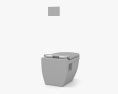Swiss Madison SM WT450 Ivy Wall Hung Bowl toilet 3D 모델 