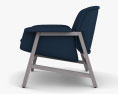 Tacchini Agnese 肘掛け椅子 3Dモデル