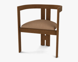 Tacchini Pigreco Chair 3D model