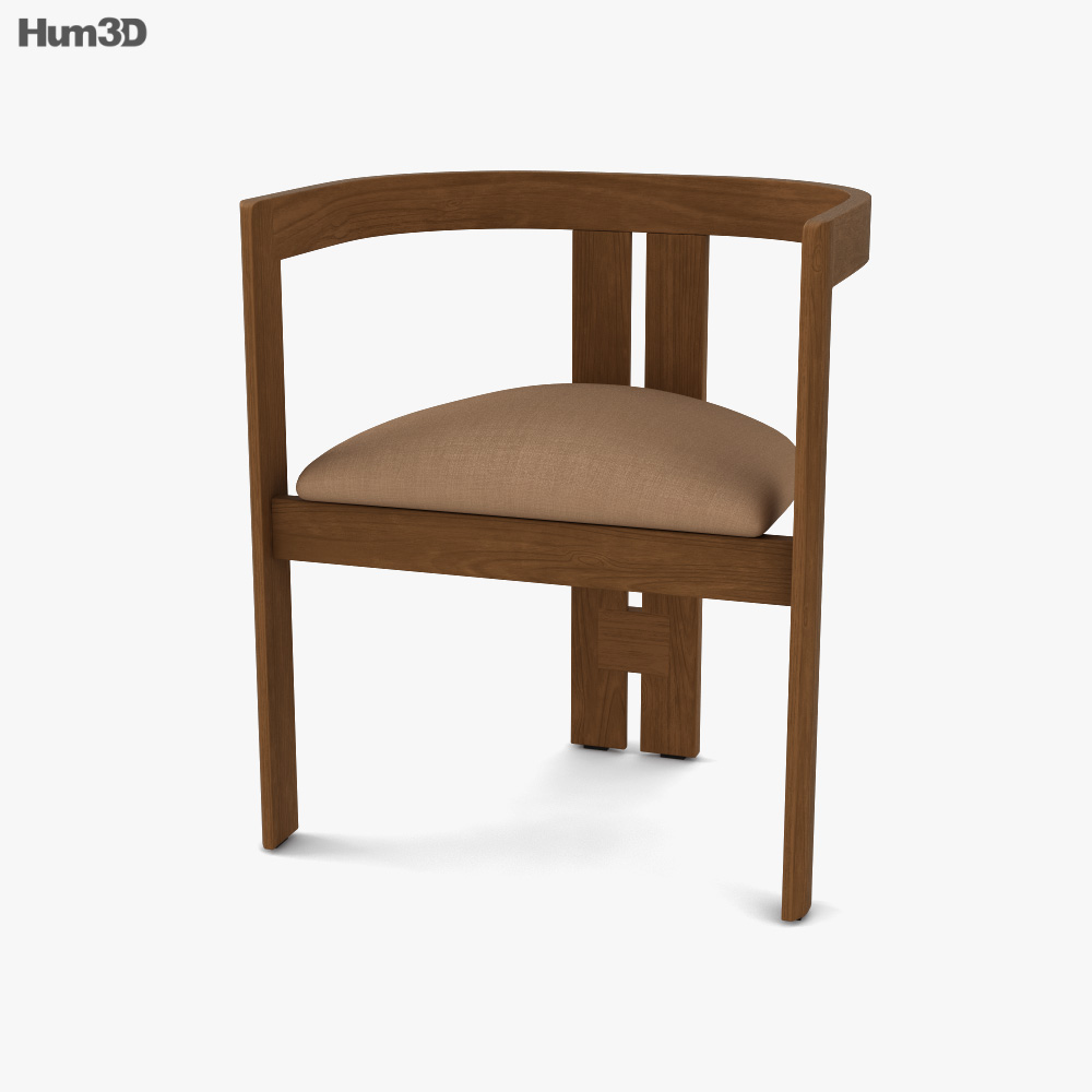 Tacchini Pigreco Chair 3D model