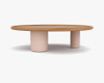 Tacchini Pluto Coffee table 3d model