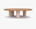 Tacchini Pluto Tavolino da caffè Modello 3D