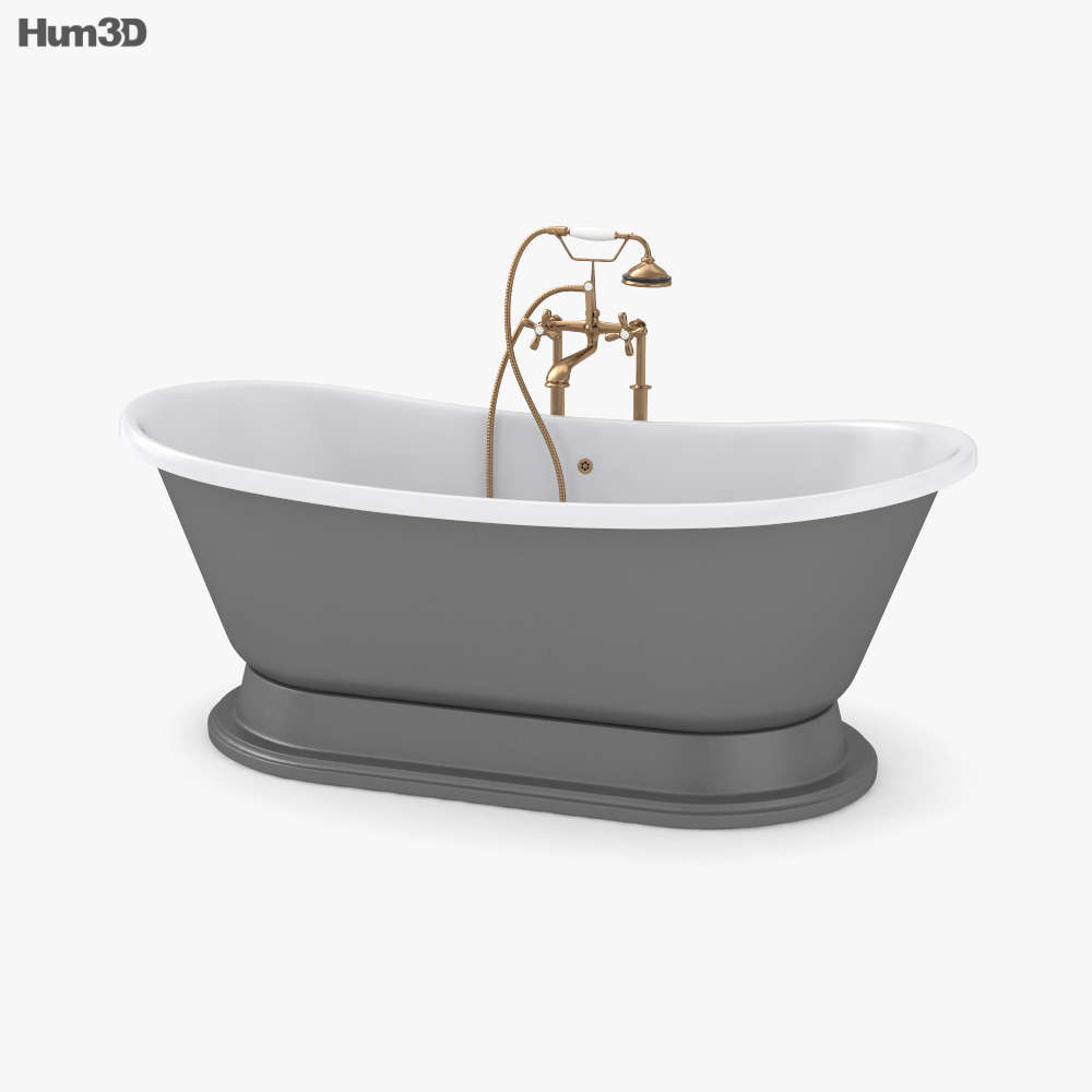 The Tub Studio Christoforo French Bath 3D model