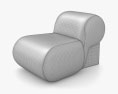 Theoreme Achille 肘掛け椅子 3Dモデル