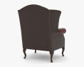 Thomas Lloyd Canterbury Leather Wingback Cadeira Modelo 3d