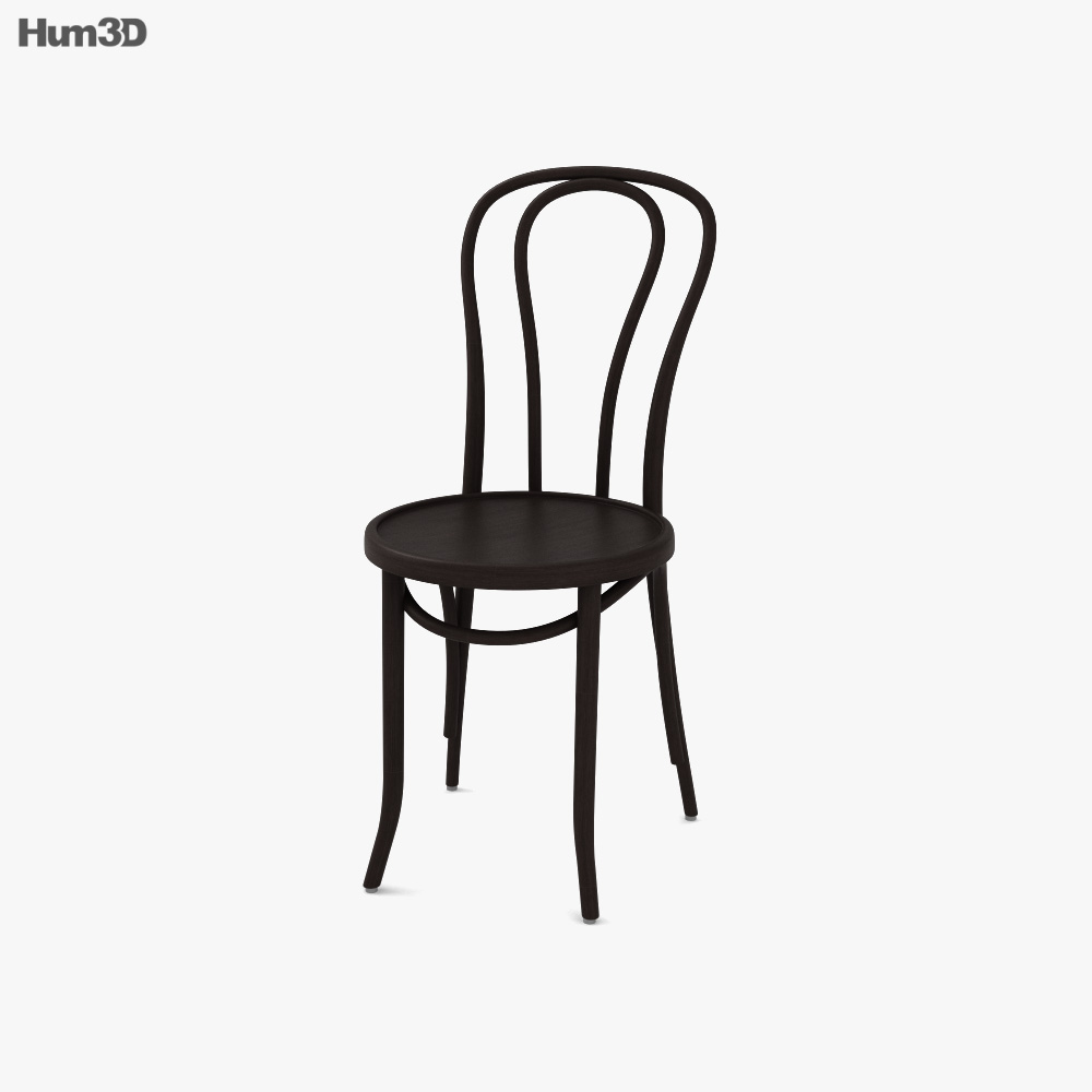 Thonet No18 Bentwood Cafe Chair 3D model