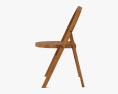 Thonet Bauhaus B 751 折叠椅 3D模型