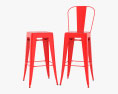 Tolix Bar stool 3d model