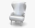 Tom Dixon Micro Wingback chair 3d model