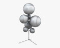 Tom Dixon Mirror Ball Stand Lâmpada de chão Modelo 3d