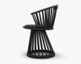Tom Dixon Fan Dining chair 3d model