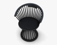 Tom Dixon Fan Обеденный стул 3D модель