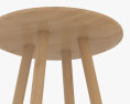 Tom Raffield Crib Oak Side table 3d model