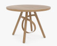Tom Raffield May Coffee Table Oak 3Dモデル